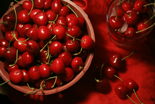 cherries fruits